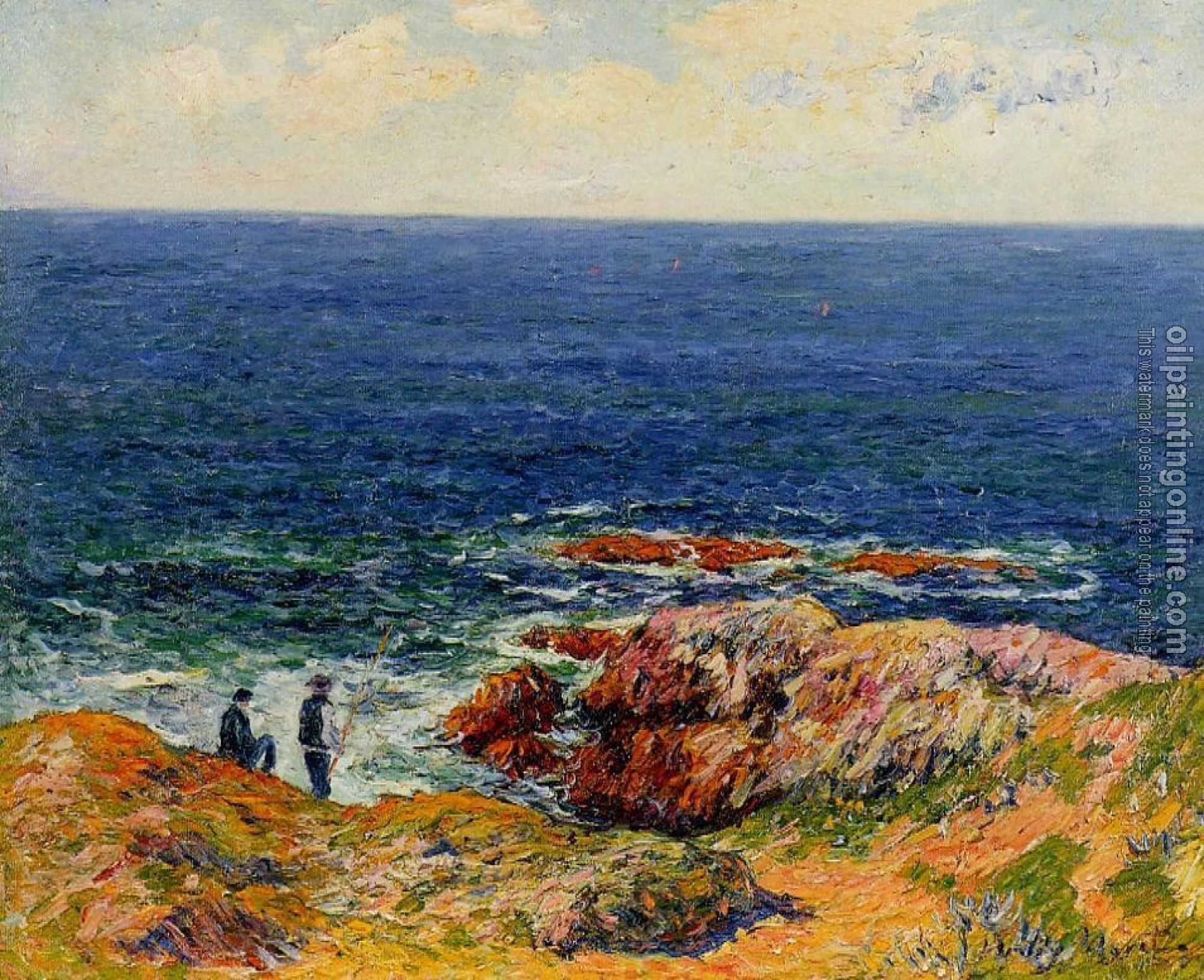 Moret, Henri - The Breton Coast